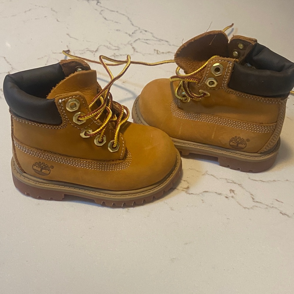 Timberland Kids Tan Boots